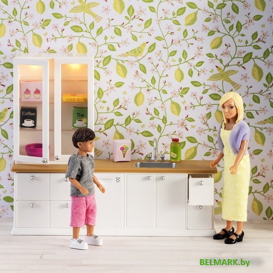 Мебель для кукольного домика Lundby Кухонный набор с буфетом 60202600 - фото2