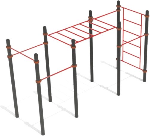 Детский спортивный комплекс Dinamika ZSO-001882 - фото