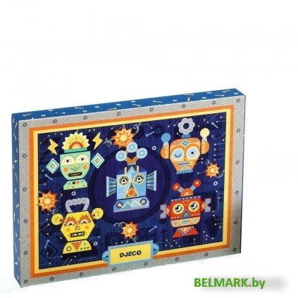 Конструктор Djeco Роботы 06646 - фото