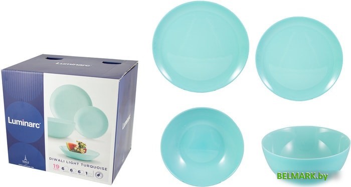 Набор тарелок Luminarc Diwali 10P2947 - фото