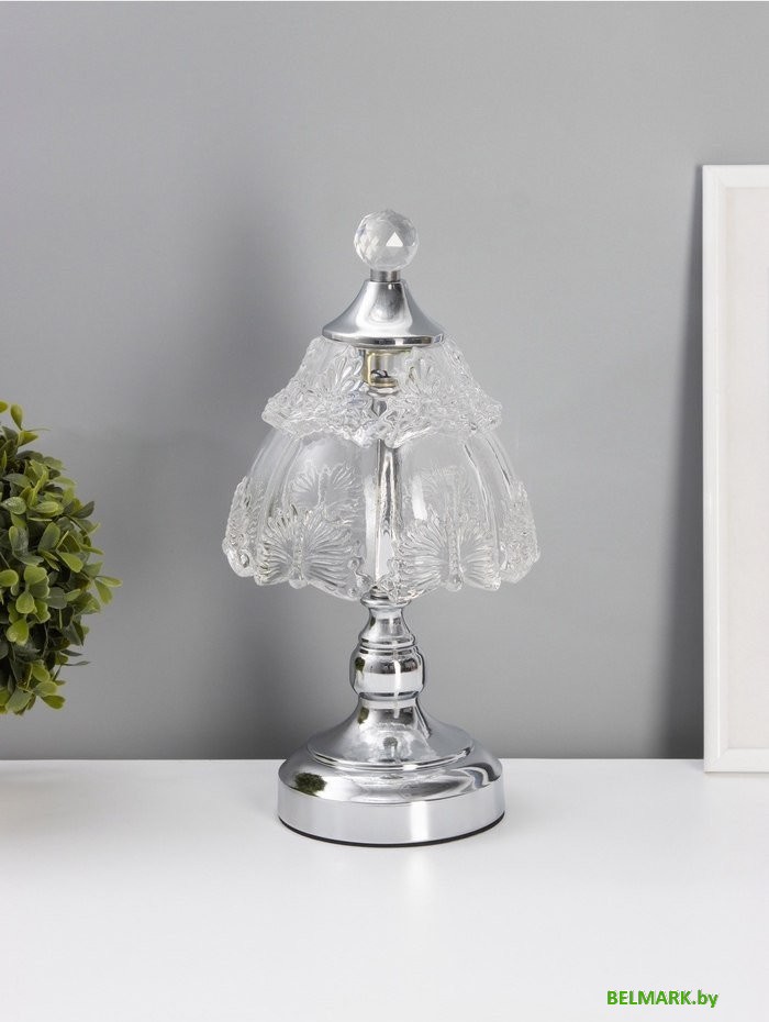 Настольная лампа Risalux Бабочки 10840647 (хром) - фото2