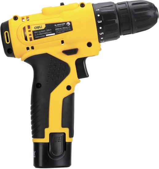 Дрель-шуруповерт Deli DL-DZ12-E1A1 102878 (с 1-им АКБ) - фото2
