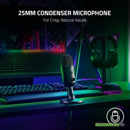 Микрофон Razer Seiren V2 X - фото2