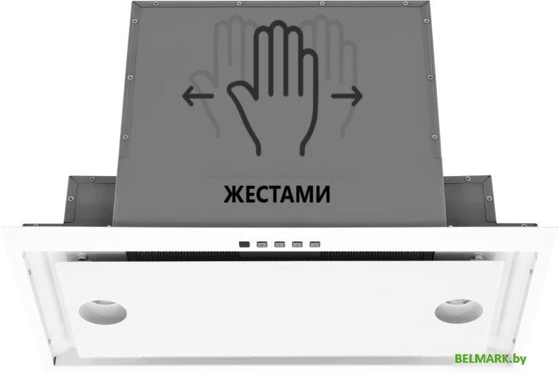 Кухонная вытяжка Akpo Neva Glass II 60 wk-12 (белый) - фото