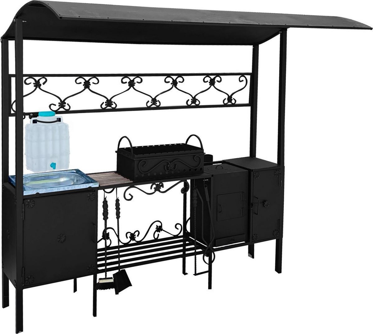 Мангал для дачи Станкоинструмент Царский 2 - фото
