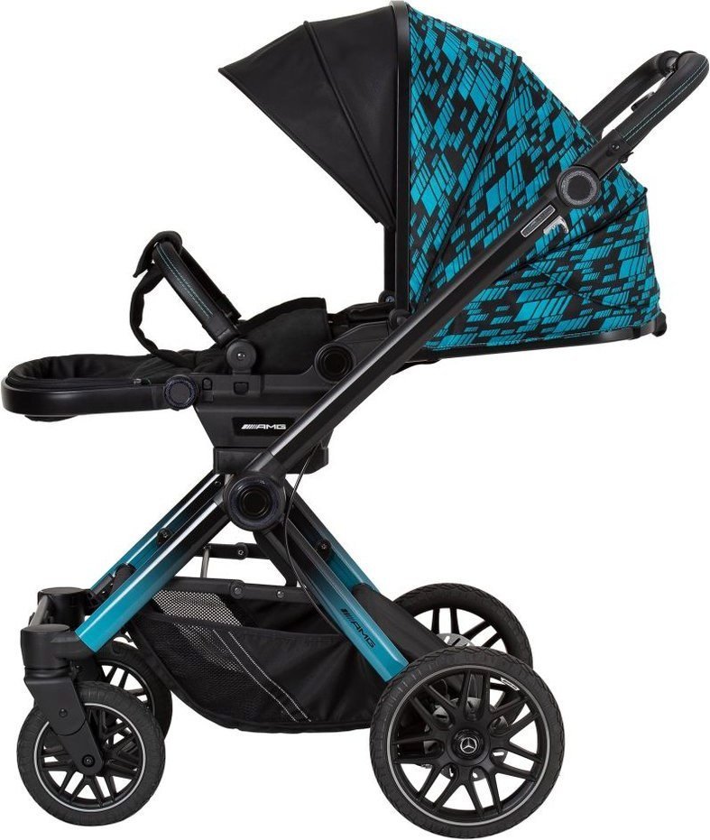 Универсальная коляска Hartan AMG GT2 2 в 1 Limited Edition 852 2385.193.852 (Hyperblue) - фото2