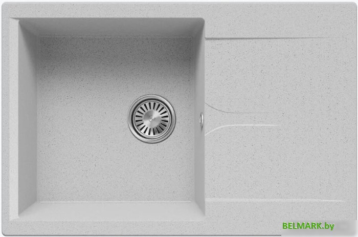 Кухонная мойка Polygran Gals 760 (светло-серый) - фото