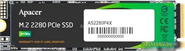 SSD Apacer AS2280P4X 512GB AP512GAS2280P4X - фото
