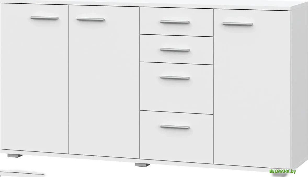 Комод НК-Мебель Fun КД-4 71336953 (белый) - фото