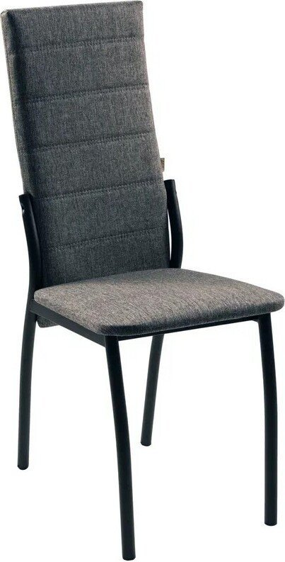 Стул ВВР Прага (серый/черный, рогожка) - фото