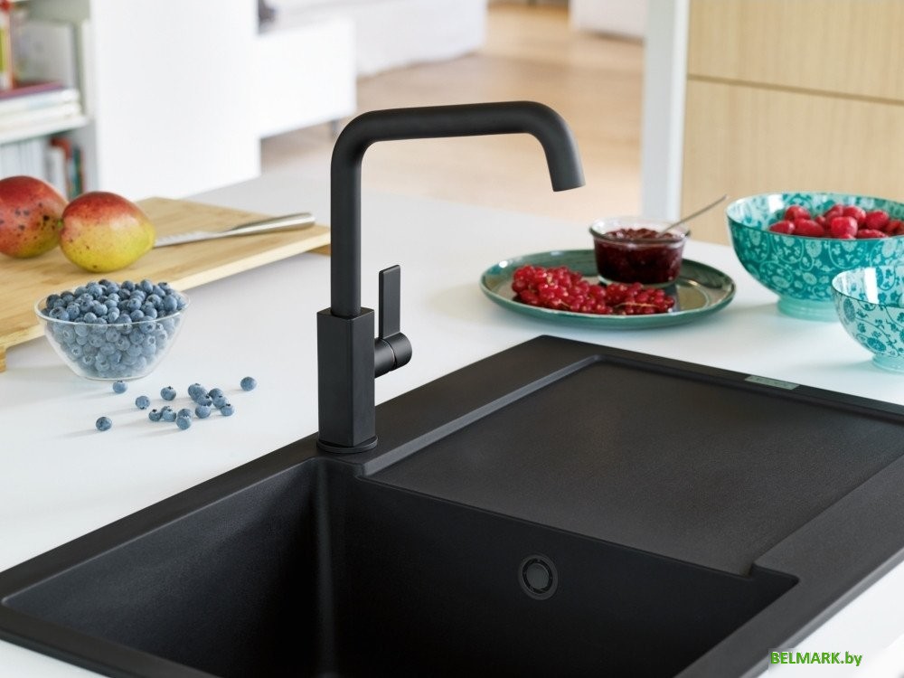 Кухонная мойка Franke Maris MRG 611-78 114.0693.533 (матовый черный) - фото2