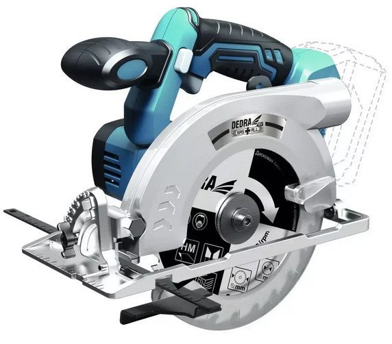 Дисковая (циркулярная) пила Dedra DED7164 (без АКБ) - фото