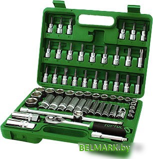 Набор торцевых головок и бит Toptul GCAI6001 60 предметов - фото