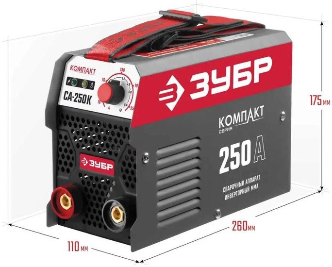 Сварочный инвертор Зубр Мастер СА-250К - фото2