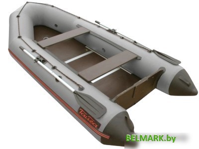 Моторно-гребная лодка Leader Тайга-290 Киль (серый) - фото
