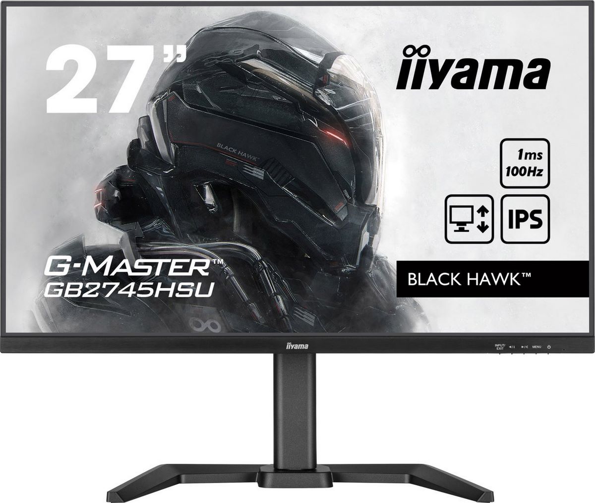Игровой монитор Iiyama G-Master Black Hawk GB2745HSU-B1 - фото