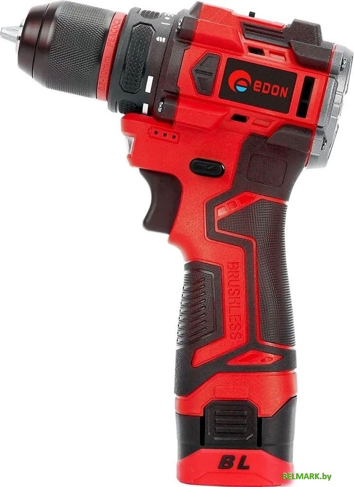 Дрель-шуруповерт Edon UAD-16BL (с 2-мя АКБ, кейс) - фото2