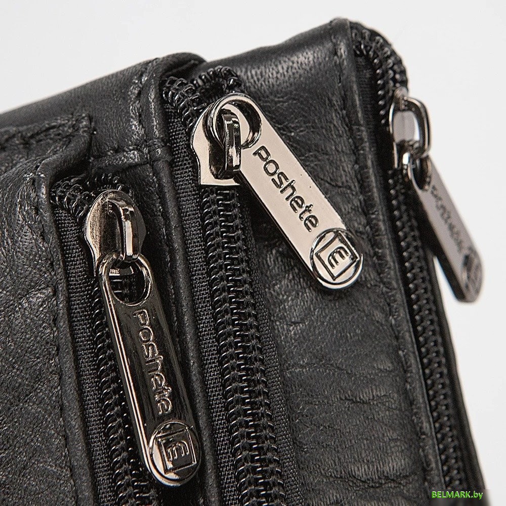 Сумка на пояс Poshete 252-7718-BLK (черный) - фото2