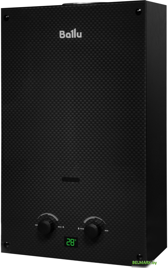 Газовая колонка Ballu GWH 10 Fiery Glass Carbon - фото