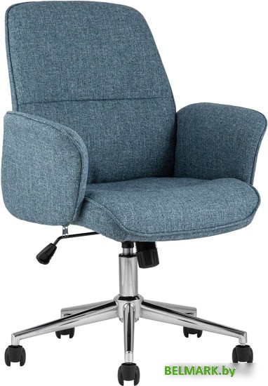 Кресло Stool Group Simona (голубой) - фото