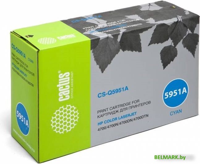 Картридж CACTUS CS-Q5951A (аналог HP Q5951A) - фото