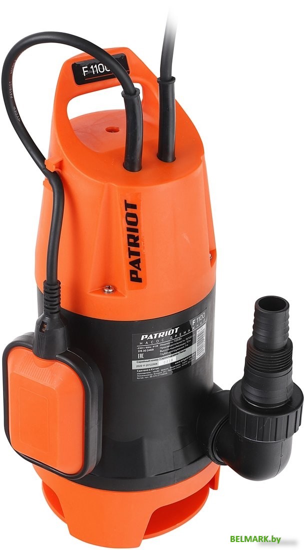 Дренажный насос Patriot F 1100 - фото2