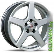 Литые диски Alcasta M62 16x6.5" 5x105мм DIA 56.6мм ET 38мм Black - фото