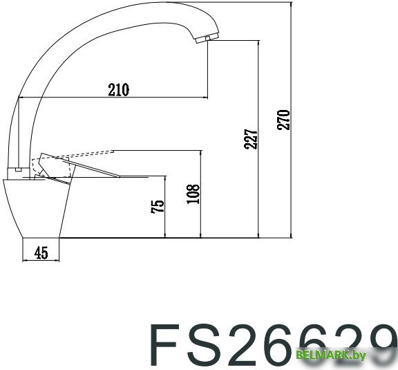Смеситель Fmark FS26629 - фото2