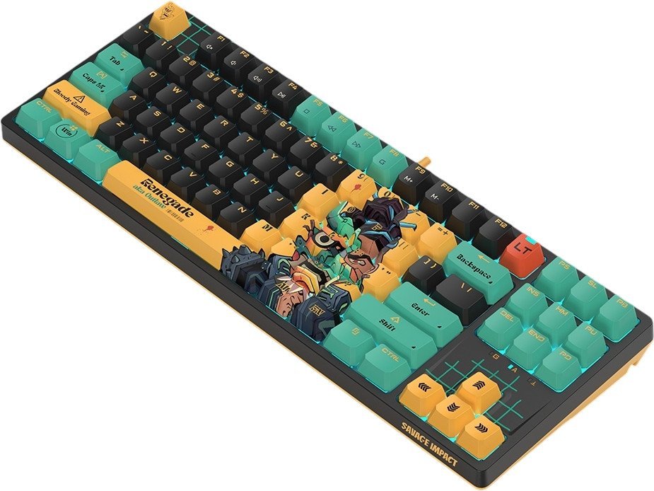 Клавиатура A4Tech Bloody x Savage Impact AT87 Renegade - фото2