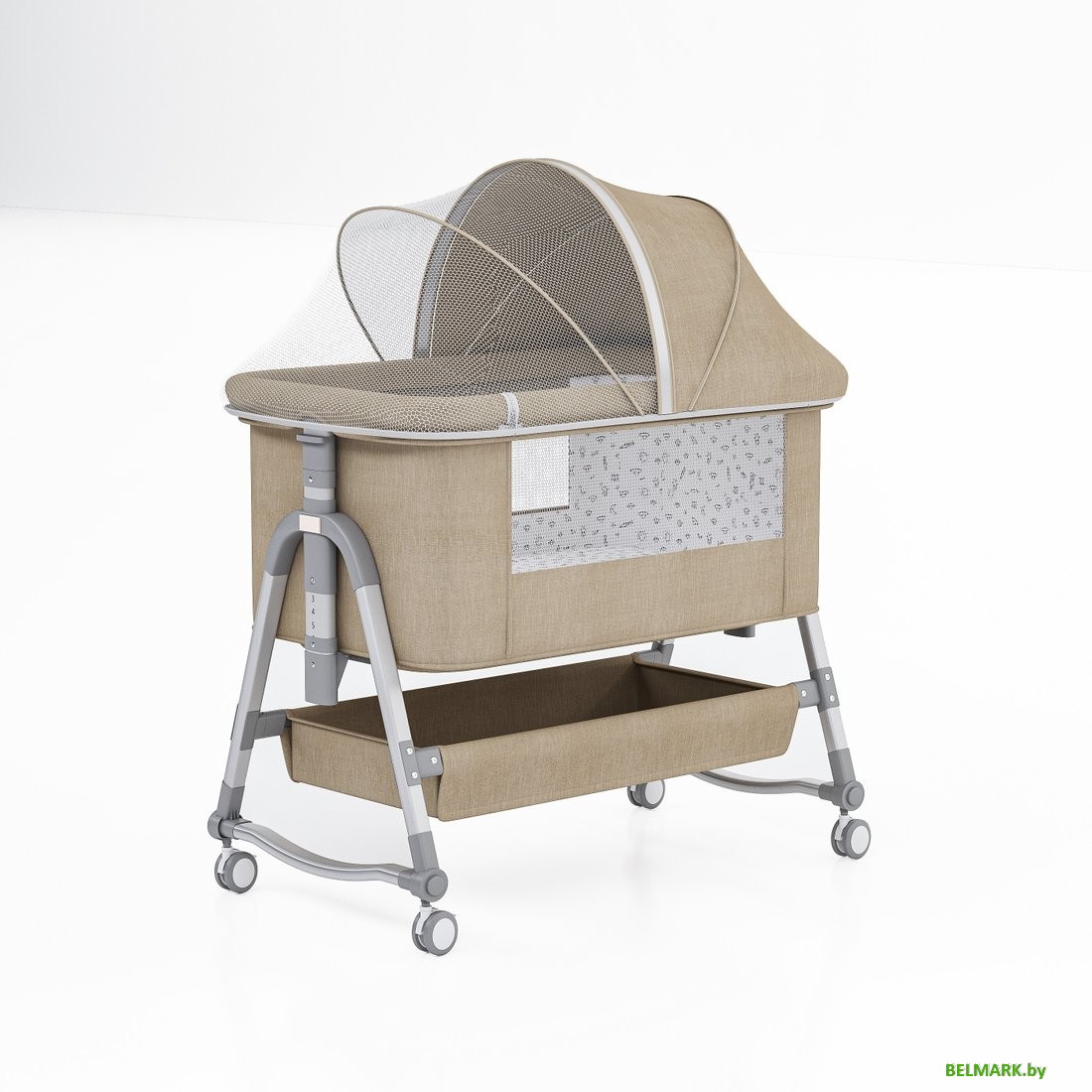 Кроватка-трансформер Labalu Baby (бежевый) - фото
