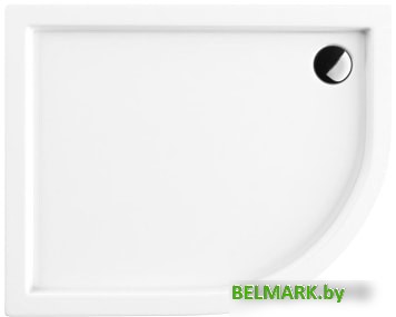 Душевой поддон Omnires Riverside 80x100 (левый) - фото