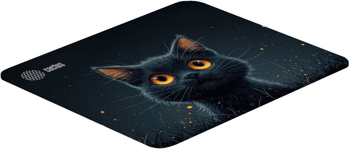 Коврик для мыши CACTUS Black Cat CS-MPC-D09S - фото2