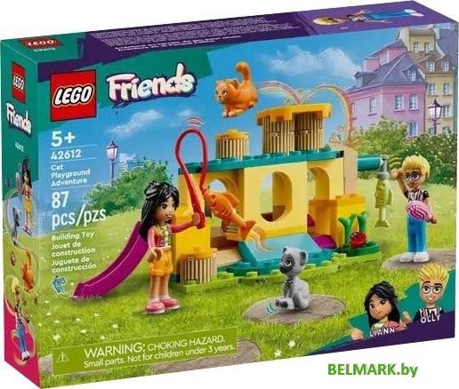 Конструктор LEGO Friends Приключение на игровой площадке для кошек 42612 - фото