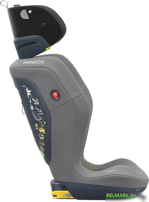 Детское автокресло Swandoo Charlie i-size (sesame grey) - фото2