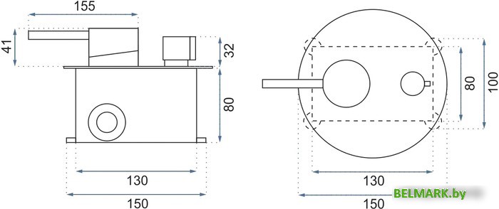 Смеситель Rea Lungo Matt Gold B7503 (матовое золото) - фото2