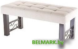 Банкетка AMC Lux 5 ткань коричневый/бежевый 5.2А10023 - фото