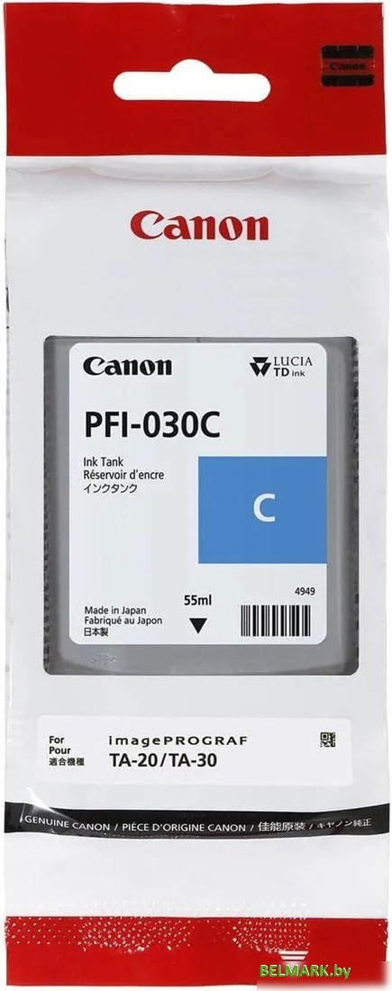 Картридж Canon PFI-030C - фото