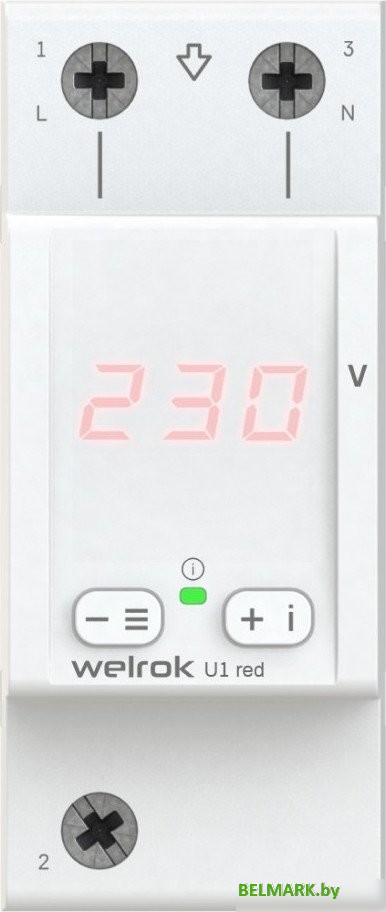 Указатель напряжения Welrok U1 red - фото