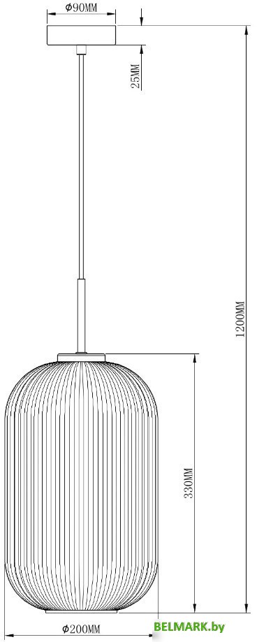 Подвесная люстра Moderli Ivory V11030-1P - фото2