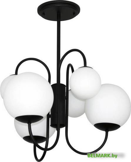 Подвесная люстра Элетех Тефия 261 НСБ 01-6х40-101 1005405126 (черный) - фото2