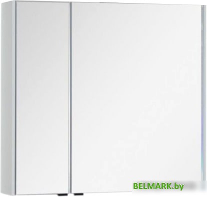Aquanet Шкаф с зеркалом Латина 80 00179635 (белый) - фото
