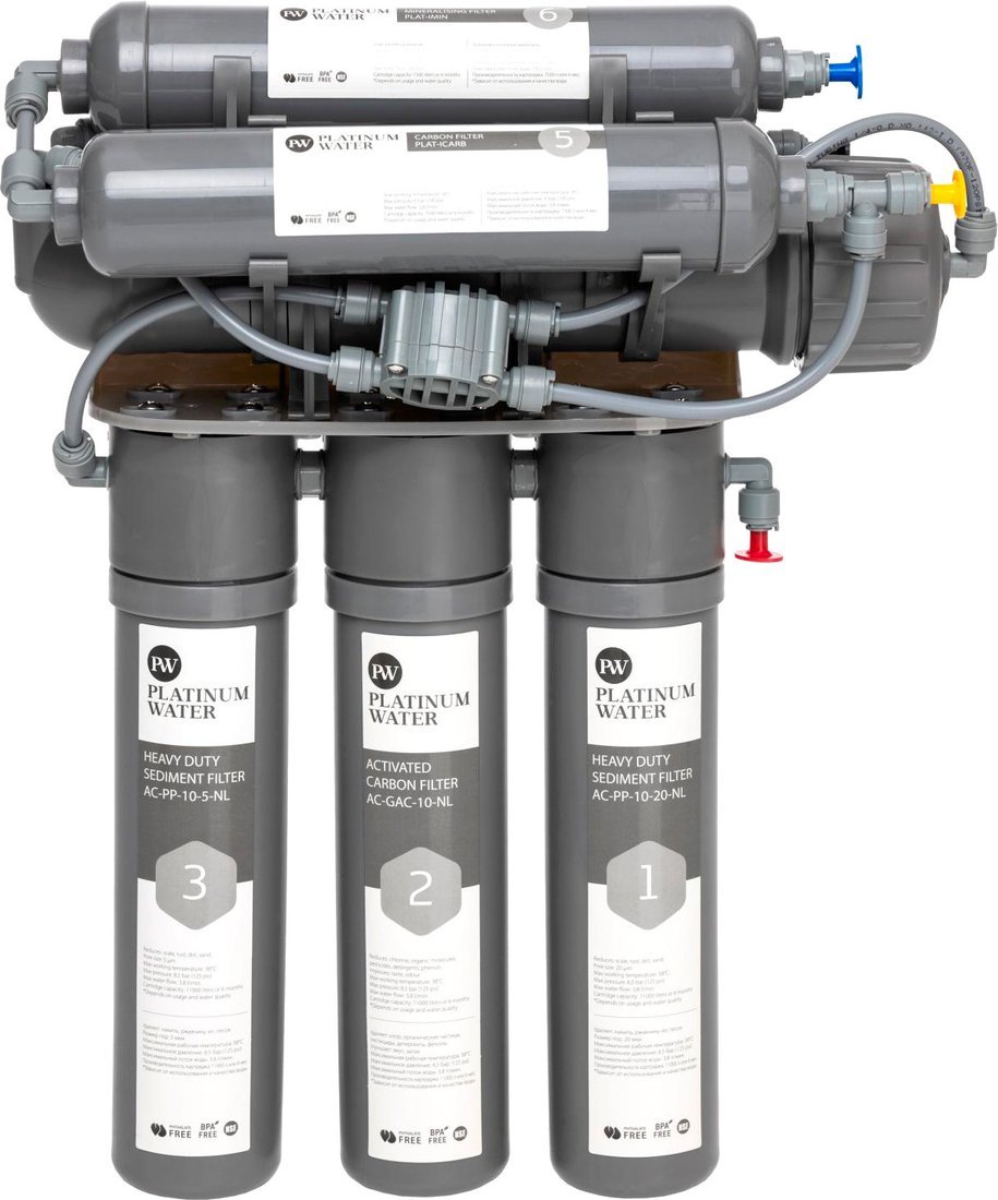 Система обратного осмоса Platinum Water New Line-6 - фото