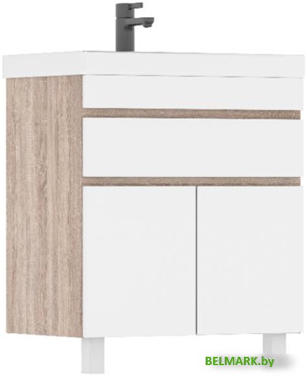 Volna Тумба под умывальник Conty 60.2D.1Y (напольная) - фото