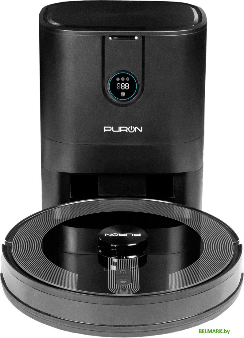 Робот-пылесос Puron PR12 Pro (черный) - фото