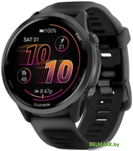 Умные часы Garmin Forerunner 570 47 мм (темно-серый) - фото