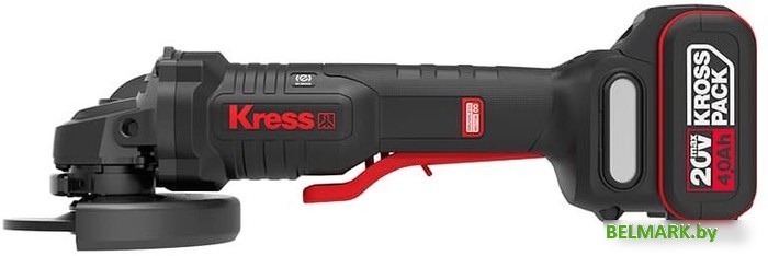 Угловая шлифмашина Kress KUH04 (с 2-мя АКБ, кейс) - фото2