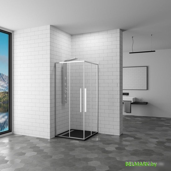 Душевой уголок RGW SV-31 80x80 (хром/прозрачное стекло) - фото2