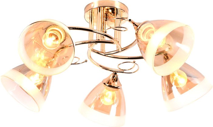 Припотолочная люстра Mirastyle MH-1212/5 FGD - фото