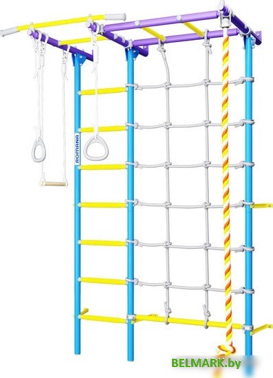 Детский спортивный комплекс Romana S7 01.31.7.06.410.05.00-68 (сиреневый/голубой) - фото