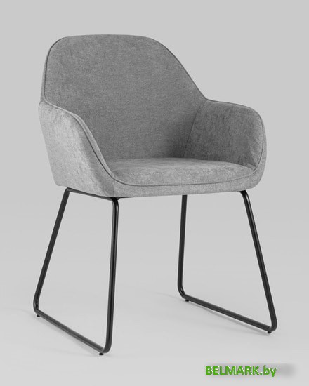 Стул с подлокотниками Stool Group Чак (серый) - фото2